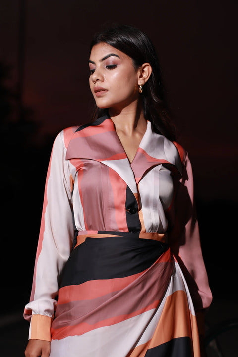 Sunset Hues Drape