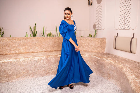 Blossoming Blue